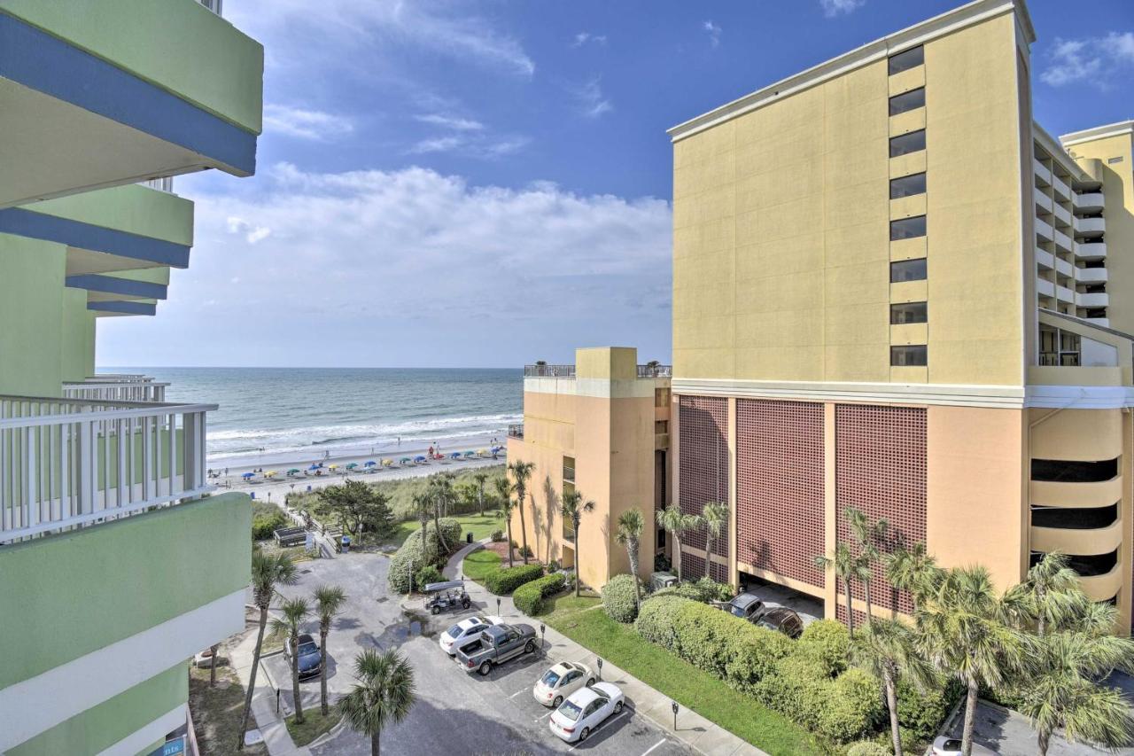 Myrtle Beach Condo Ocean View And Resort Amenities! Exterior photo